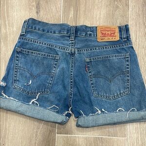 Levi’s 505 Denim Cutoff Shorts Size 8